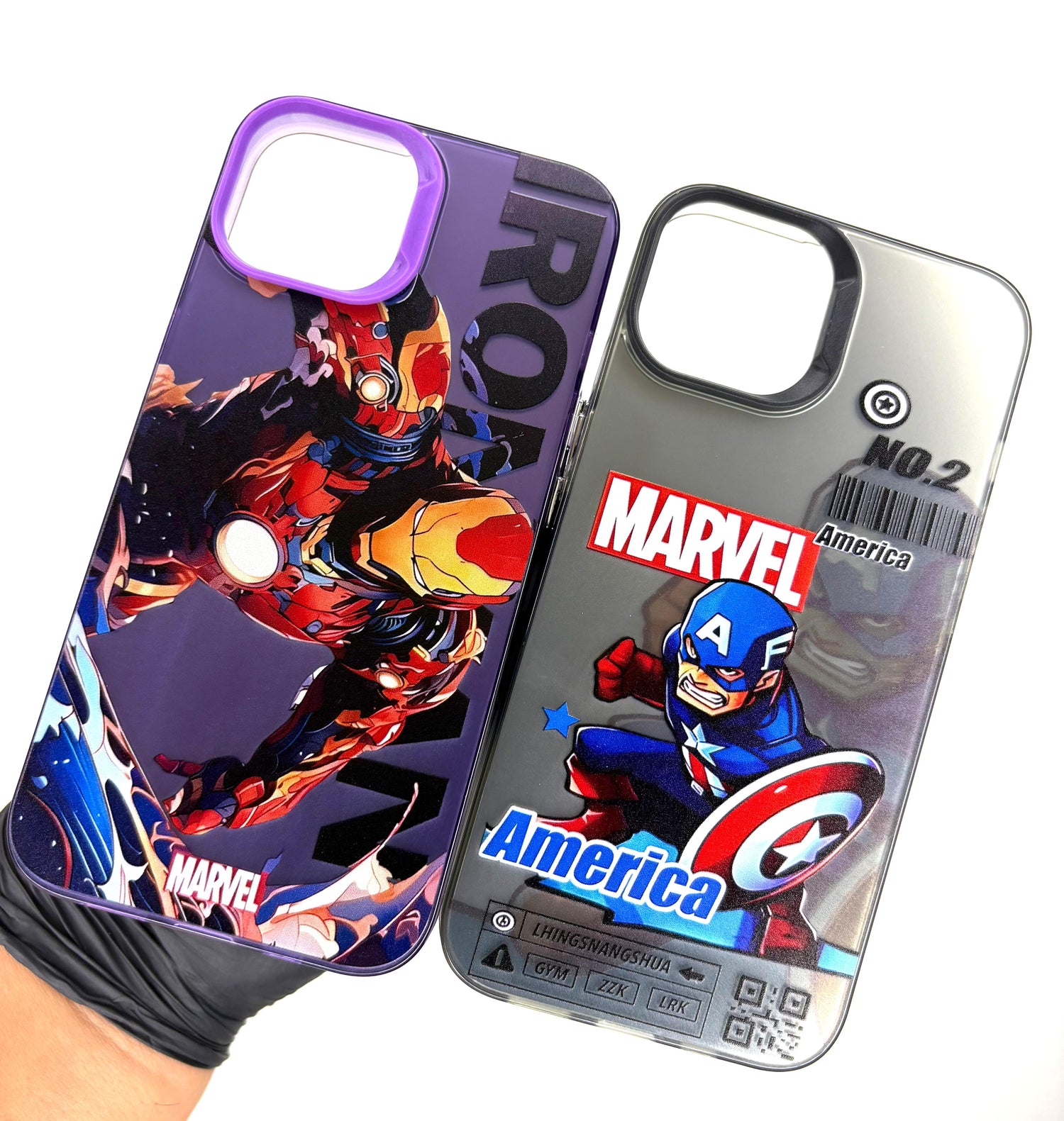 Marvel collection 3D design matte case