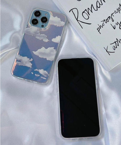 iPhone Holographic cloud case