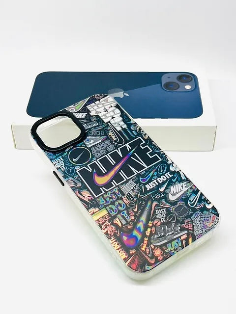 iPhone 3D fluorescent colour changing case