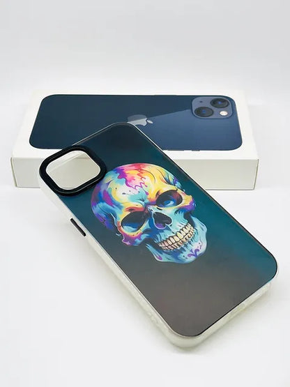 iPhone 3D fluorescent colour changing case