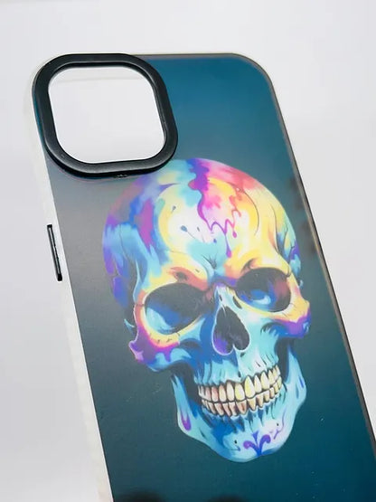 iPhone 3D fluorescent colour changing case