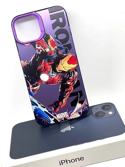 iPhone Marvel collection 3D design matte case