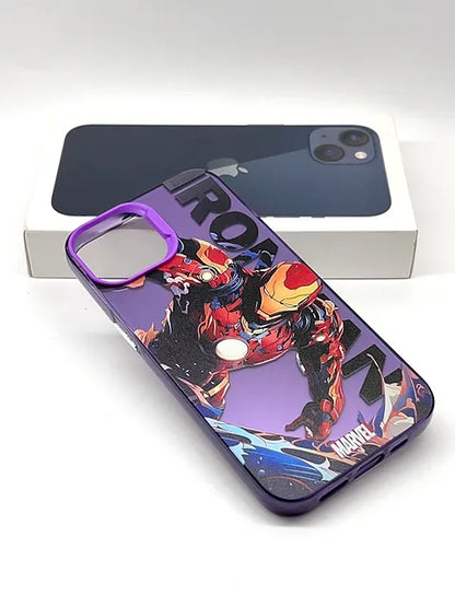 iPhone Marvel collection 3D design matte case