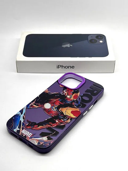 iPhone Marvel collection 3D design matte case