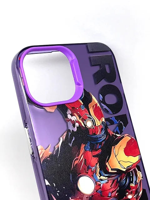 iPhone Marvel collection 3D design matte case