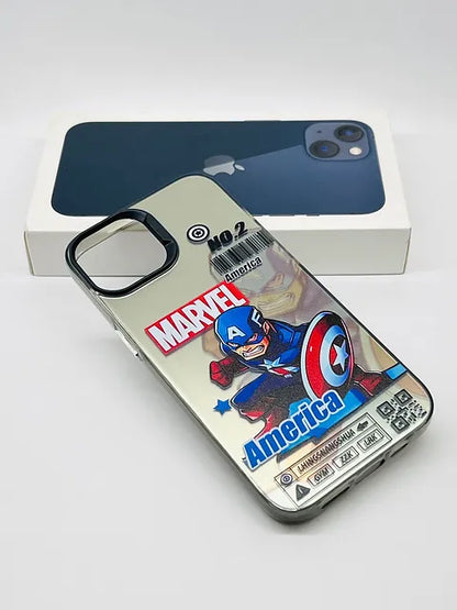 iPhone Marvel collection 3D design matte case