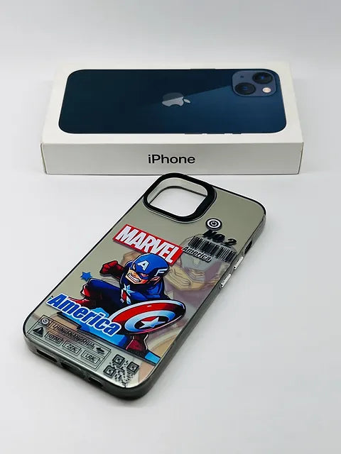 iPhone Marvel collection 3D design matte case