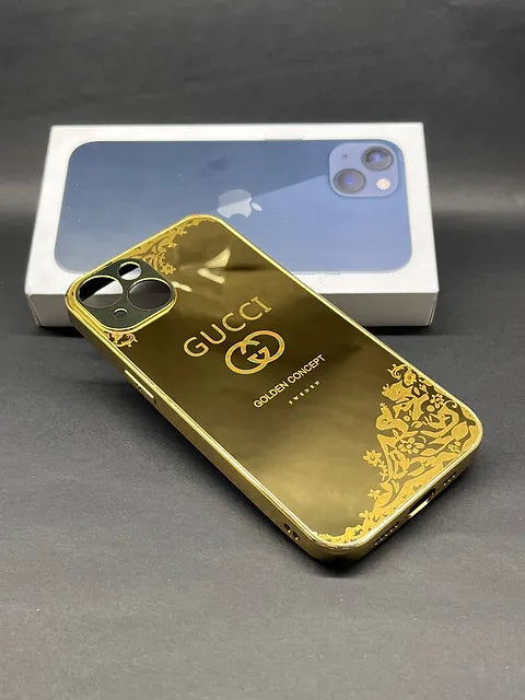 iPhone Crafted Gold camera protective case