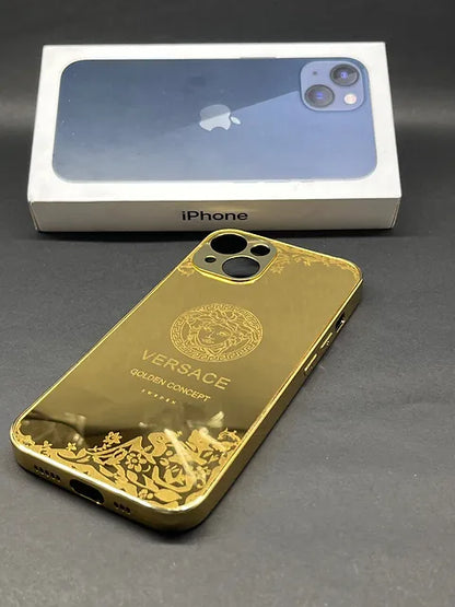 iPhone Crafted Gold camera protective case