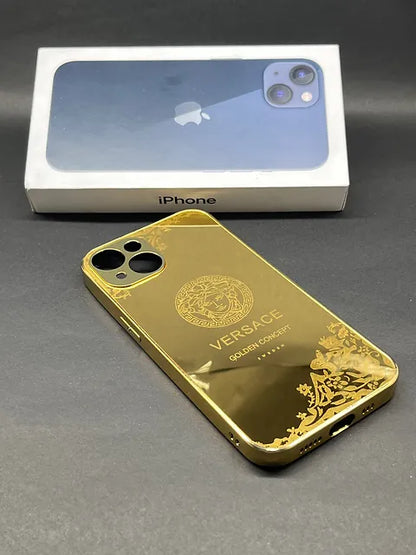 iPhone Crafted Gold camera protective case