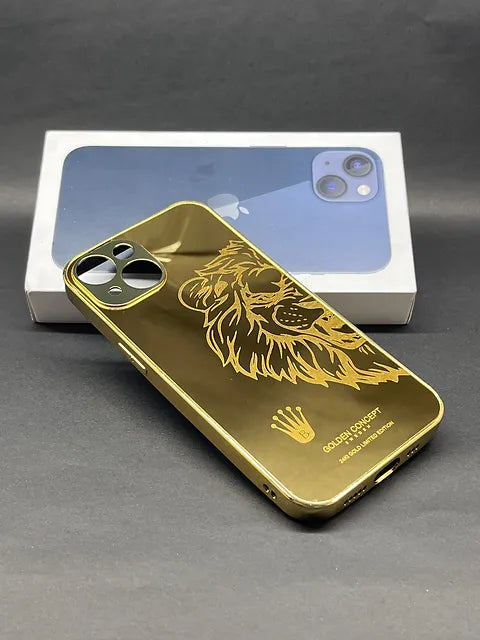 iPhone Crafted Gold camera protective case