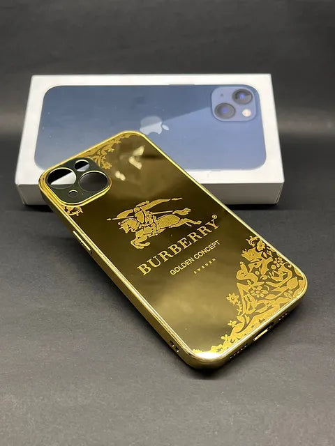 iPhone Crafted Gold camera protective case