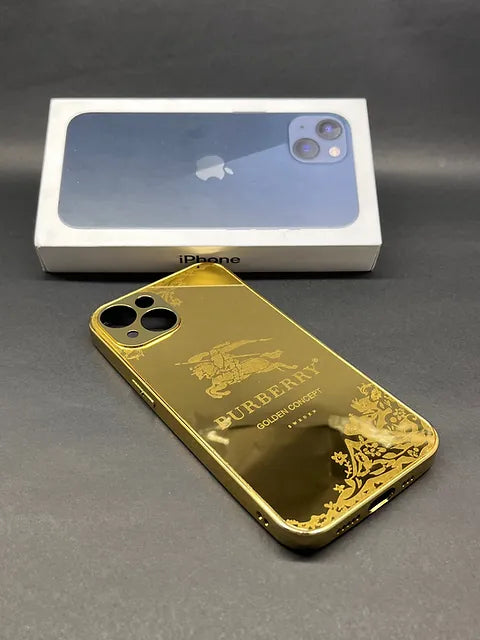 iPhone Crafted Gold camera protective case