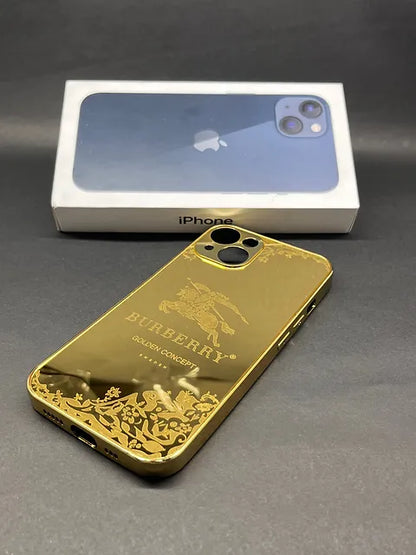 iPhone Crafted Gold camera protective case