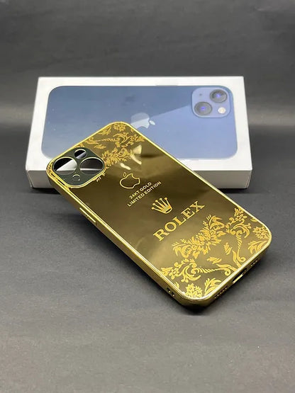 iPhone Crafted Gold camera protective case