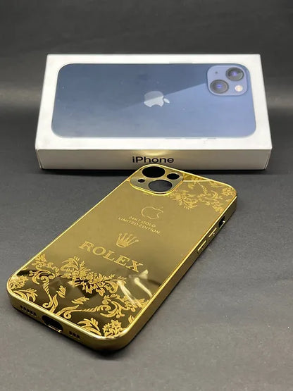 iPhone Crafted Gold camera protective case