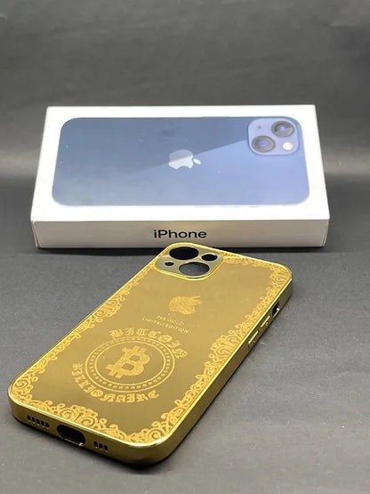 iPhone Crafted Gold camera protective case