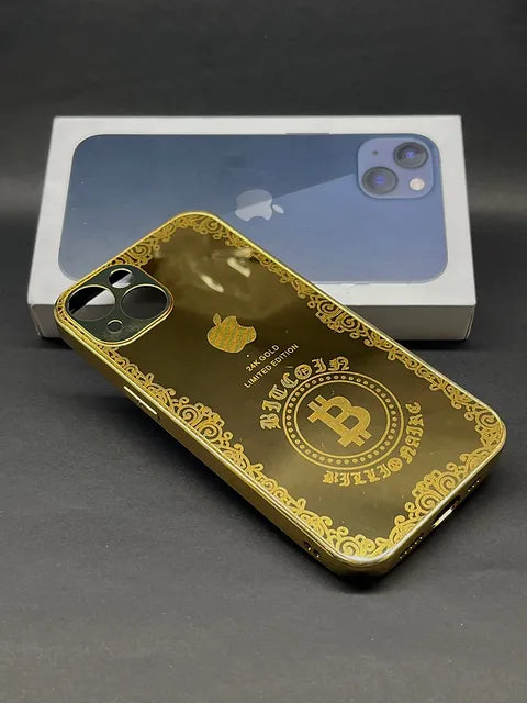 iPhone Crafted Gold camera protective case