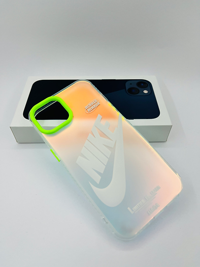 iPhone 3D fluorescent colour changing case