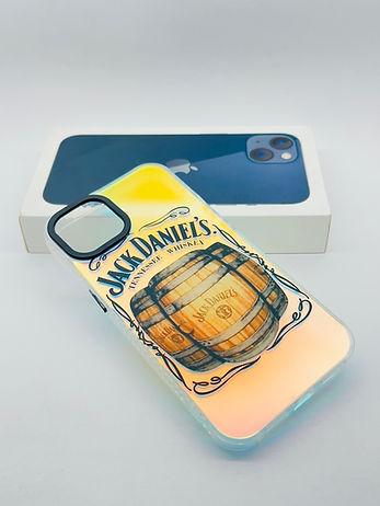 iPhone 3D Fluorescent colour changing case