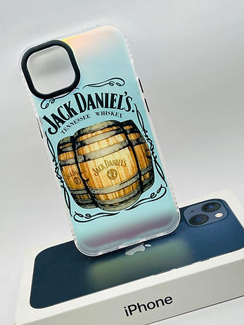 iPhone 3D Fluorescent colour changing case