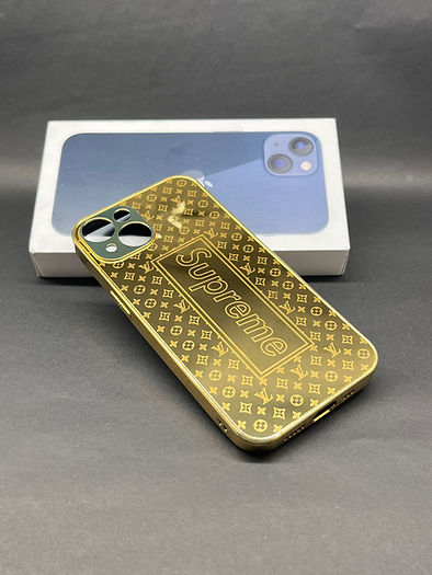 iPhone Crafted Gold camera protective case