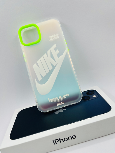 iPhone 3D fluorescent colour changing case