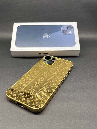 iPhone Crafted Gold camera protective case